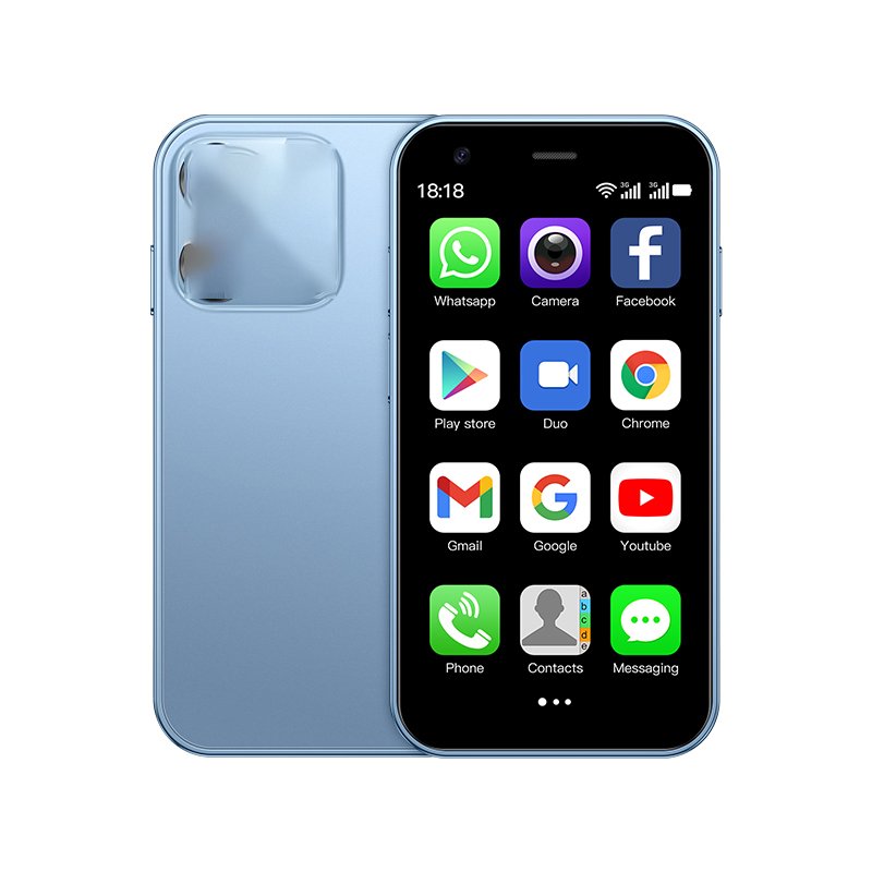 SOYES XS15 Android 8.1 Mini Size Phone 3Inch 2GB+16GB Dual SIM Google Play Store GPS Wholesale 3G Small Mobile Phone